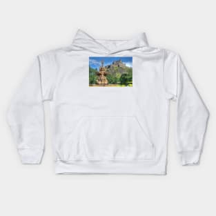 Edinburgh Castle , Scotland Kids Hoodie